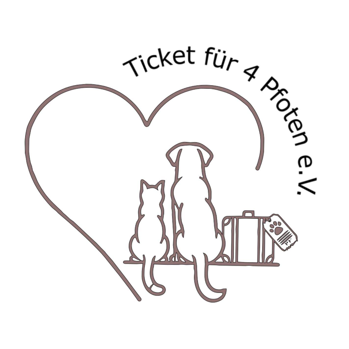 Ticket für 4 Pfoten e.V.